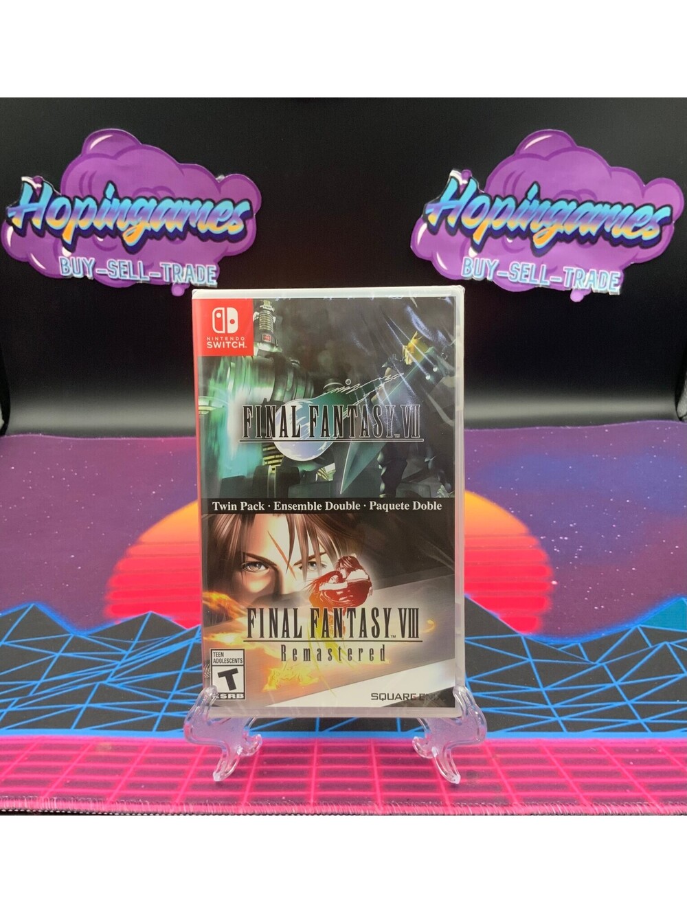 Final Fantasy VII & VIII Remastered Twin Pack (Nintendo Switch, 2019)